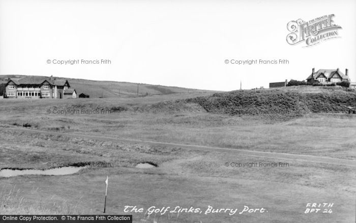 Photo of Burry Port, The Golf Links c.1955