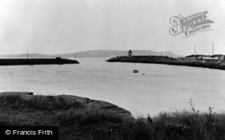 The Harbour c.1955, Burry Port