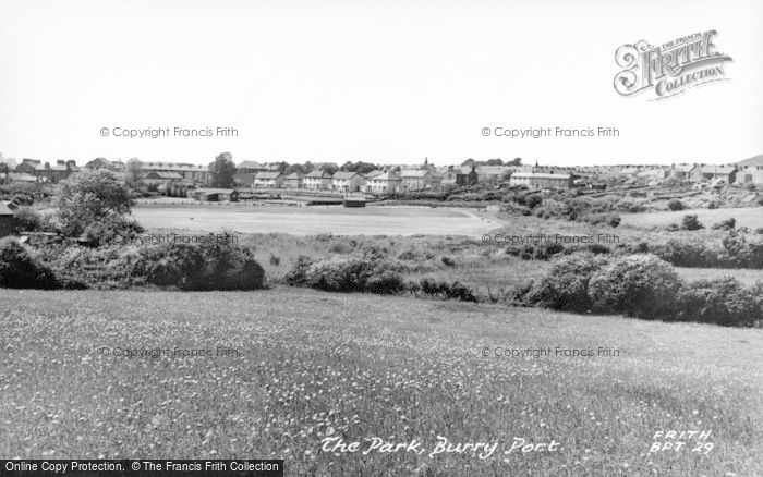 Photo of Burry Port, The Park c.1960