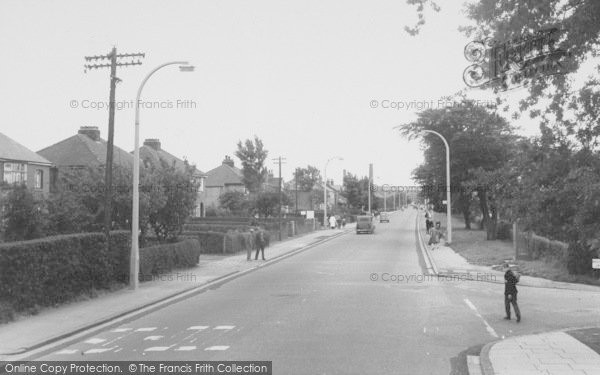 Photo of Burscough, Liverpool Road South c.1955
