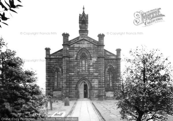 Photo of Burscough, St John's Church c.1950