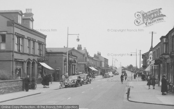 Photo of Burscough, The Village c.1950