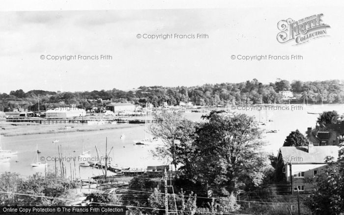 Photo of Bursledon, Hamble River c.1955