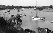 River Hamble c.1960, Bursledon