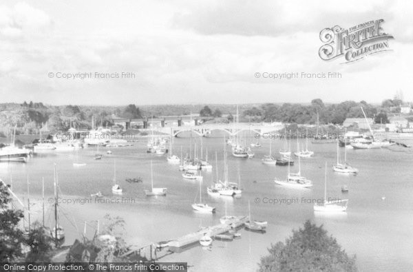 Photo of Bursledon, River Hamble c.1960
