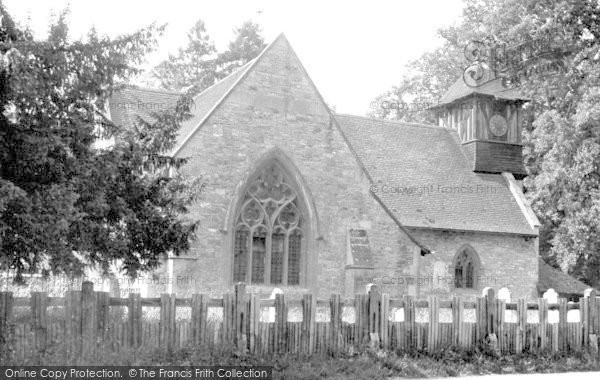 Photo of Bursledon, St Leonard's Church c.1955