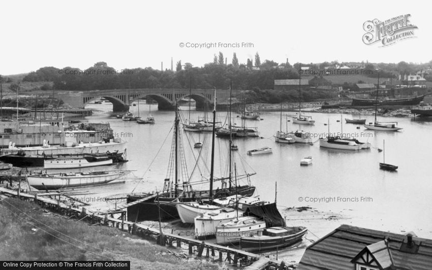 Bursledon, the Bridge c1955