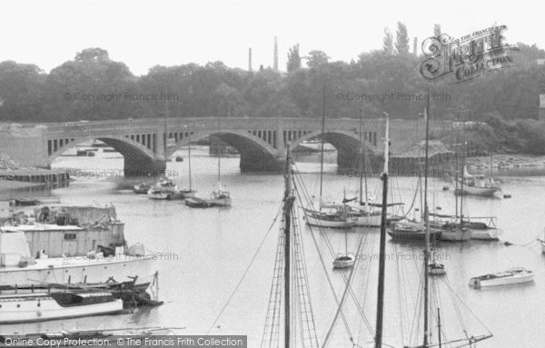 Photo of Bursledon, The Bridge c.1955