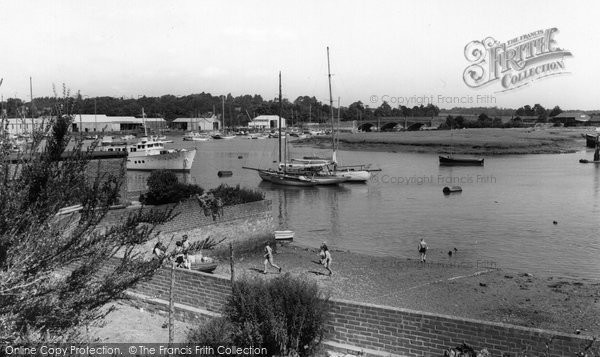 Photo of Bursledon, The River Hamble c.1960