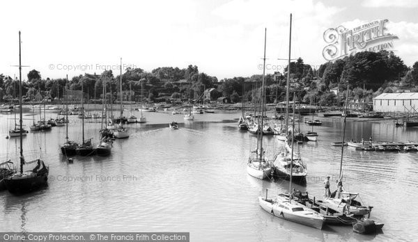 Photo of Bursledon, The River Hamble c.1960
