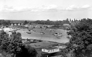 Bursledon, the River Hamble c1965