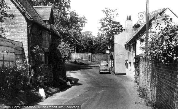 Photo of Bursledon, The Village c.1960