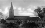 St Bartholomew's Church c.1955, Burstow