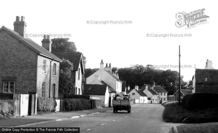 Photo of Burton Agnes, Main Street c.1955