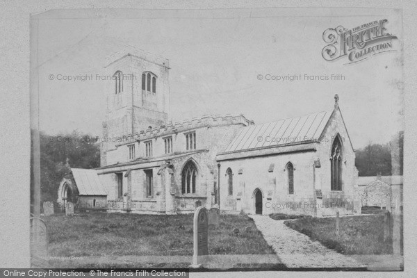 Photo of Burton Agnes, St Martin's Church  1885