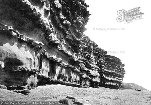 Photo of Burton Bradstock, Cliffs 1922