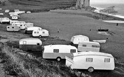 Freshwater Caravan Park c.1955, Burton Bradstock