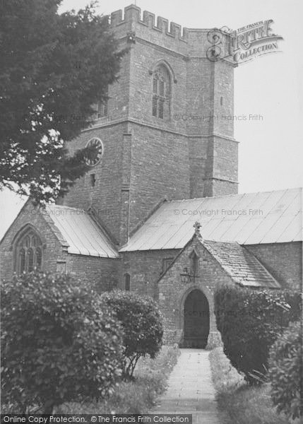 Photo of Burton Bradstock, St Mary's Church c.1955