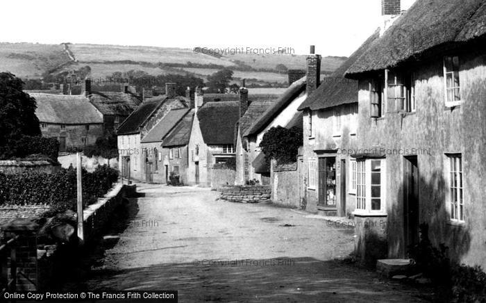 Photo of Burton Bradstock, The Village 1897