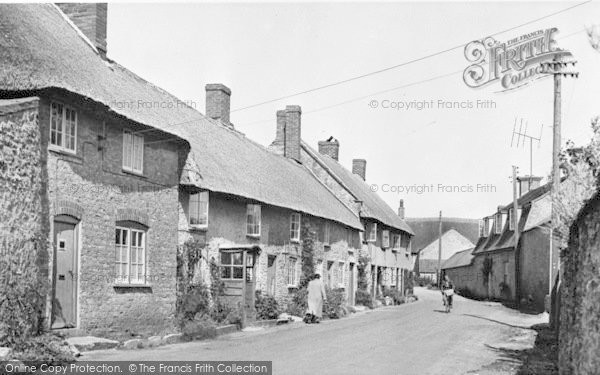 Photo of Burton Bradstock, The Village c.1955