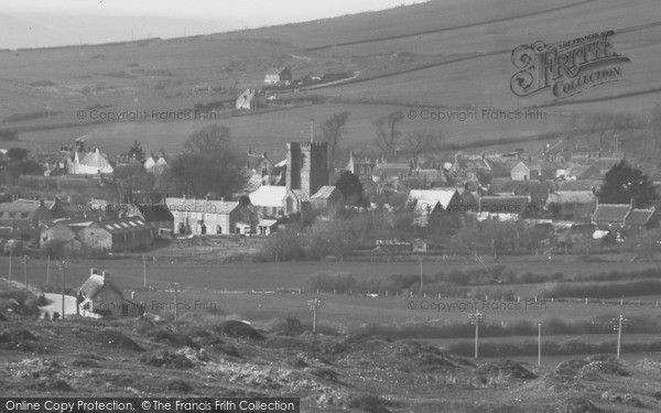 Photo of Burton Bradstock, View From Coast Road c.1950