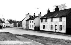 The Village From The Church c.1960, Burton Fleming
