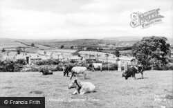 Burton In Kendal, General View c.1955, Burton-In-Kendal