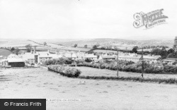 Burton In Kendal, General View c.1955, Burton-In-Kendal