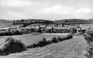Burton In Kendal, General View c.1955, Burton-In-Kendal