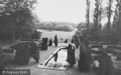 Italian Gardens, Burton Manor College c.1960, Burton