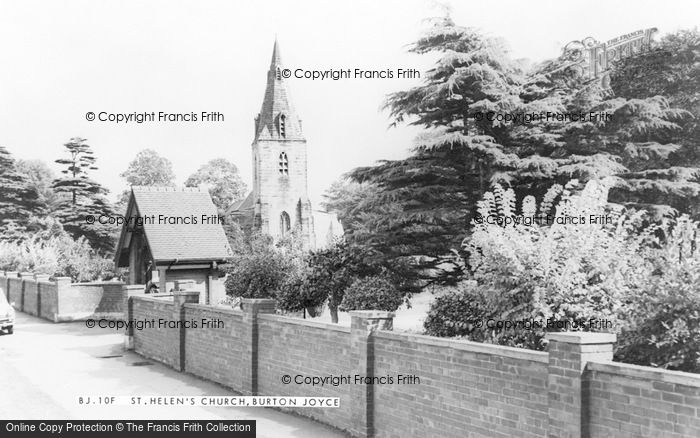 Photo of Burton Joyce, St Helen's Church c.1965
