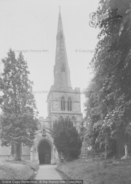 Photo of Burton Latimer, The Church c.1955