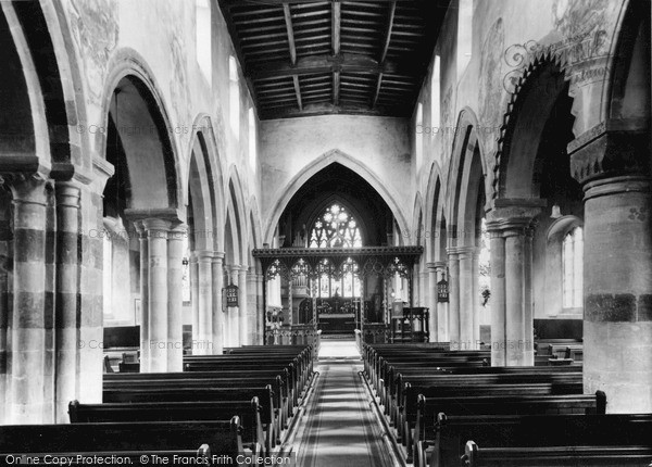 Photo of Burton Latimer, The Church Interior c.1955