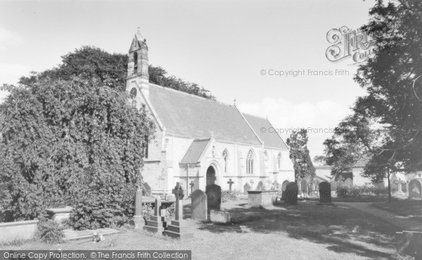 Photo of Burton Leonard, St Leonard's Parish Church c.1960