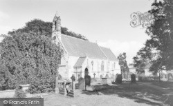 St Leonard's Parish Church c.1960, Burton Leonard