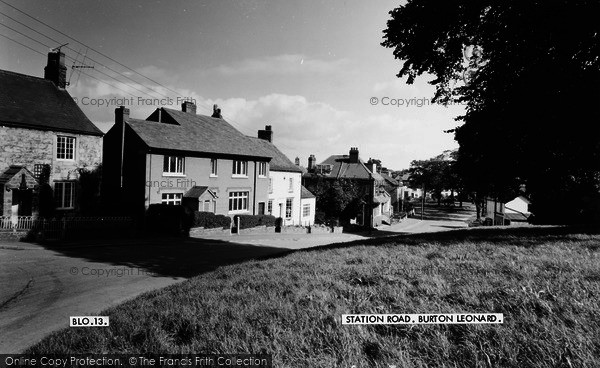 Photo of Burton Leonard, Station Road c.1960