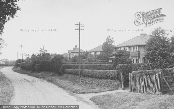 Photo of Burton, Mudhouse Lane c.1955