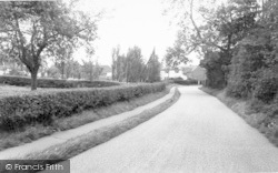 Barrow Road c.1960, Burton On The Wolds