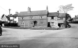 The Post Office And Square c.1960, Burton On The Wolds