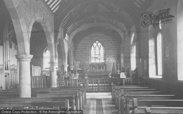 Photo of Burton, St Nicholas Church Interior c.1955