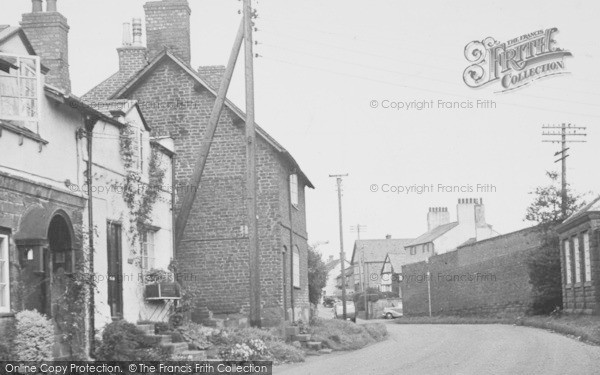 Photo of Burton, The Village c.1955