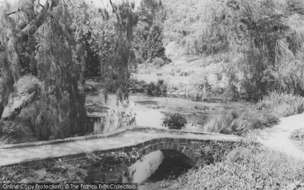 Photo of Burton, University Of Liverpool Botanic Gardens c.1965