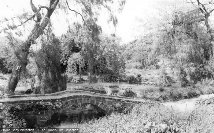 Photo of Burton, University Of Liverpool Botanic Gardens c.1965