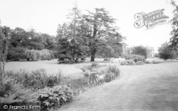 Normanby Hall, Water Gardens c.1965, Burton Upon Stather