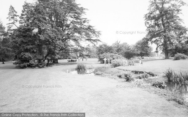 Photo of Burton Upon Stather, Normanby Hall, Water Gardens c.1965