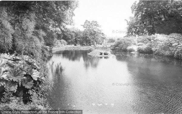 Photo of Burton Upon Stather, Normanby Hall, Water Gardens c.1965