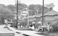 Normanby Road Petrol Station c.1955, Burton Upon Stather