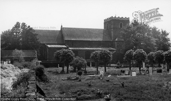 Photo of Burton Upon Stather, St Andrew's Church c.1955