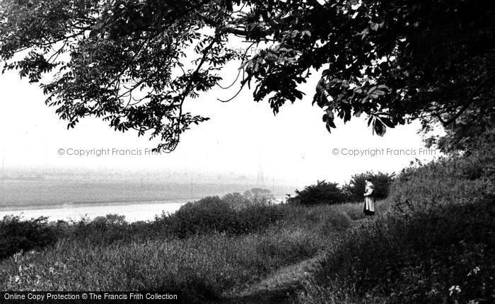 Photo of Burton Upon Stather, The River From Burton Hills c.1955