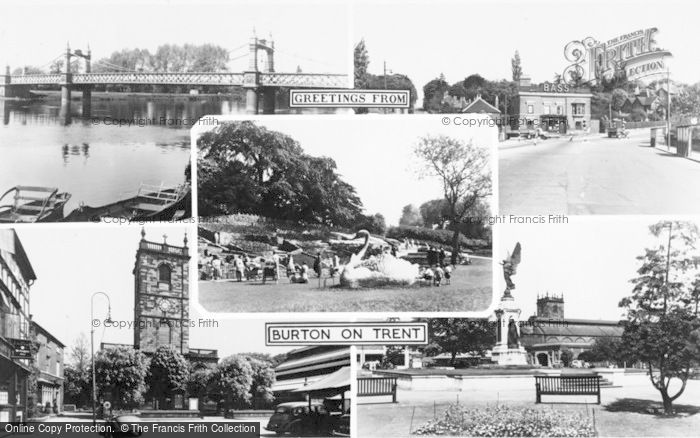 Photo of Burton Upon Trent, Composite c.1960